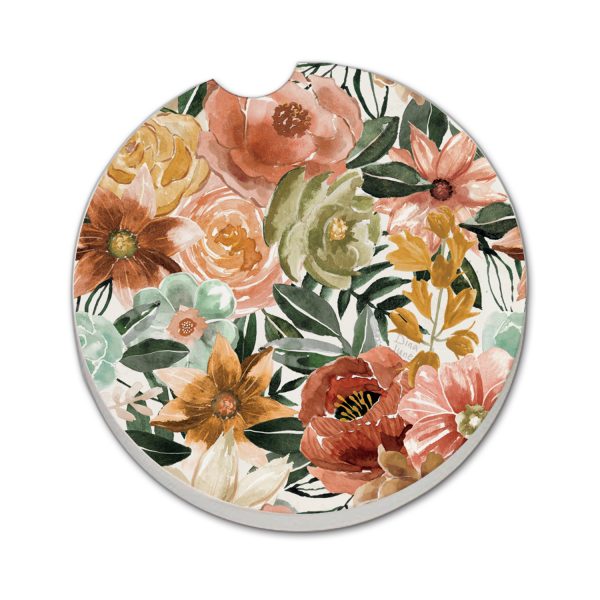 Floral Chic - Car Coaster